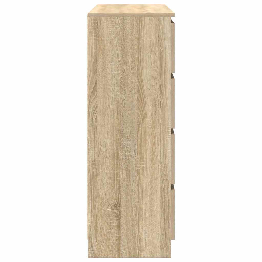 Sideboard Sonoma Oak 100x35x99 cm Engineered Wood