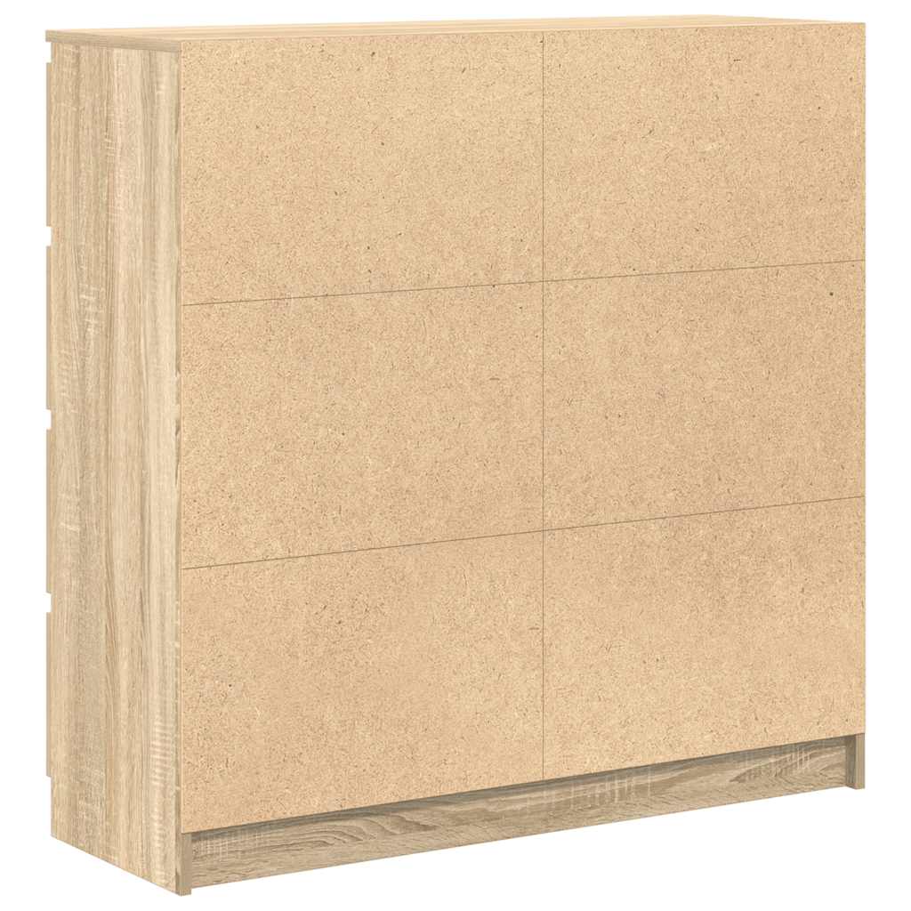 Sideboard Sonoma Oak 100x35x99 cm Engineered Wood