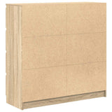 Sideboard Sonoma Oak 100x35x99 cm Engineered Wood - Low Angle