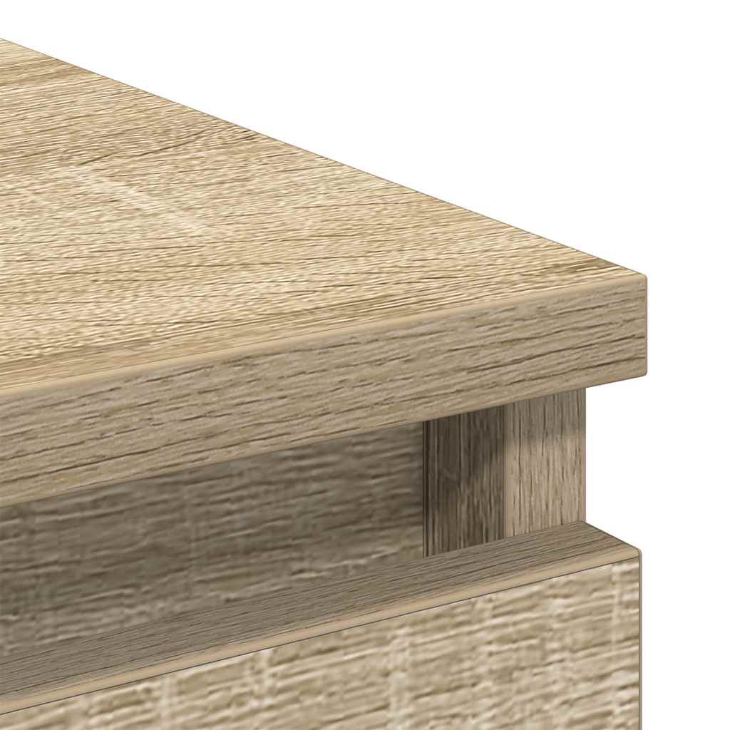 Sideboard Sonoma Oak 100x35x99 cm Engineered Wood