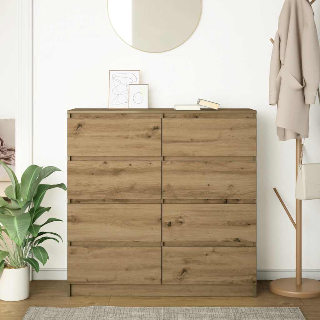 Sideboard Artisan Oak 100x35x99 cm Engineered Wood