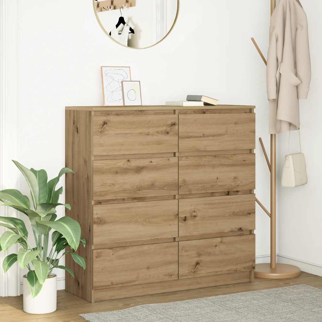 Sideboard Artisan Oak 100x35x99 cm Engineered Wood