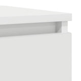 Sideboard White 100x35x76 cm Engineered Wood - Extra Image