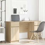 Desk Sonoma oak Engineered wood 140 x 49 x 76 cm