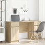 Desk Sonoma oak Engineered wood 140 x 49 x 76 cm