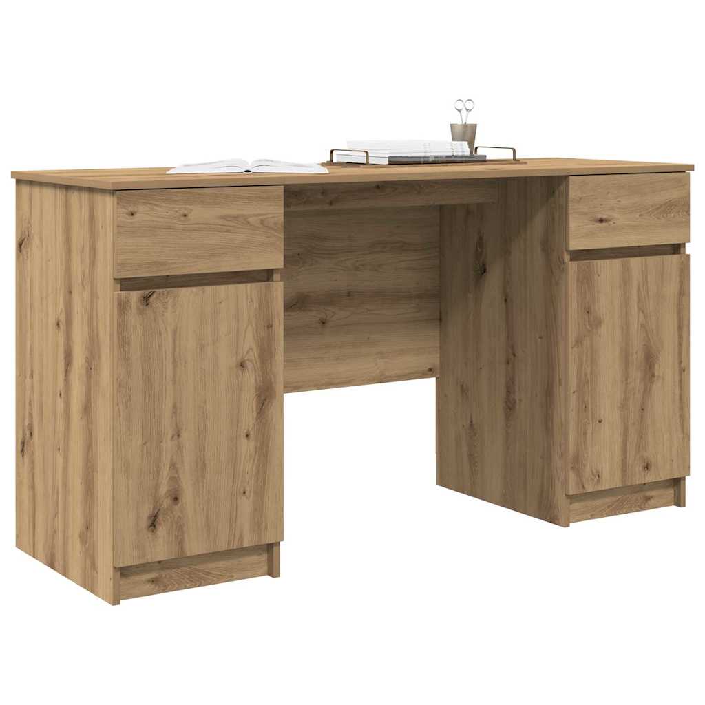 Desk Artisan oak Engineered wood 140 x 49 x 76 cm