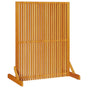 Privacy Screen Brown 79,5 x 50 x 110 cm Solid Acacia Wood