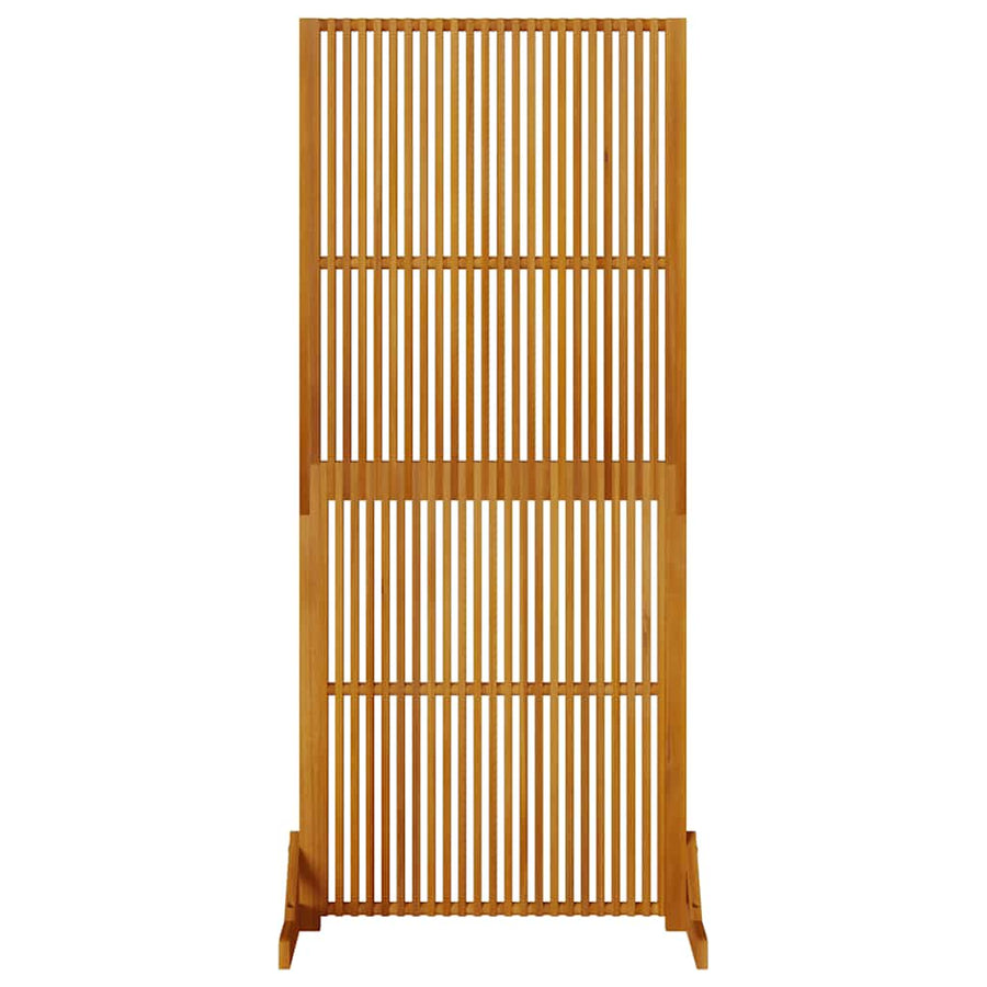 Privacy Screen Indoor/Outdoor 180.5 cm Solid Acacia Wood