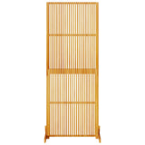 Privacy Screen Brown 79,5 x 50 x 200 cm Solid Acacia Wood