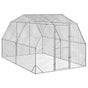 Chicken Run 2.5x4x2.25 m Galvanised Steel