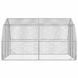 Chicken Run 2.5x4x2.25 m Galvanised Steel