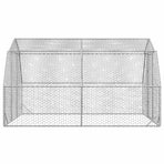 Chicken Run 2.5x4x2.25 m Galvanised Steel