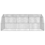 Chicken Run 2.5x6x2.25 m Galvanised Steel
