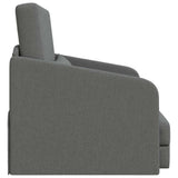 Sofa Bed Dark Grey 65 x 80 x 83 cm Fabric - Top-Down View