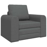 Sofa Bed Dark Grey 98 x 71 x 83 cm Velvet