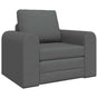 Sofa Bed Dark Grey 98 x 71 x 83 cm Velvet
