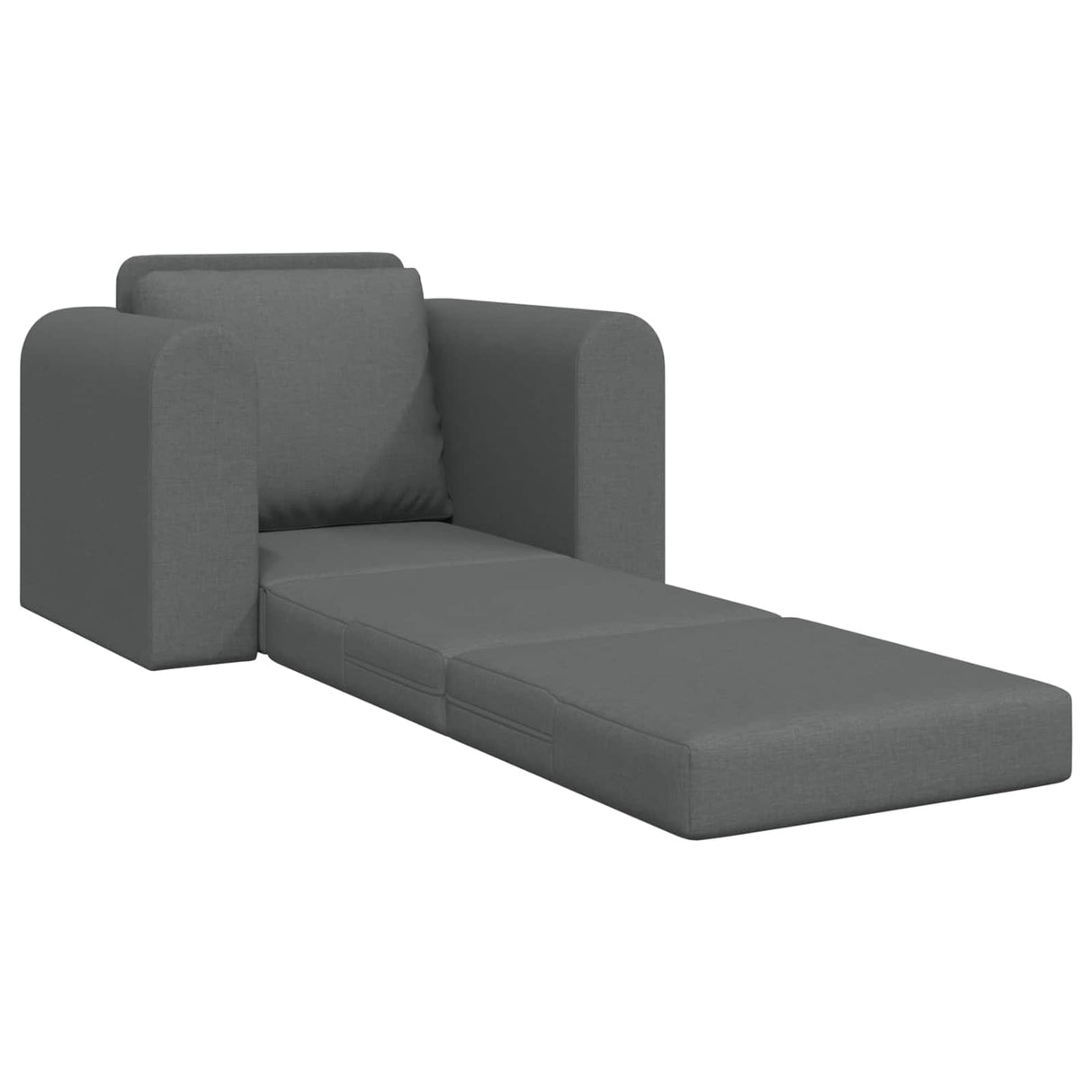 Sofa Bed Dark Grey 98 x 71 x 83 cm Velvet
