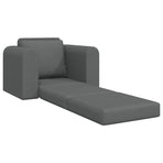 Sofa Bed Dark Grey 98 x 71 x 83 cm Velvet