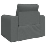 Sofa Bed Dark Grey 98 x 71 x 83 cm Velvet