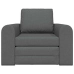 Sofa Bed Dark Grey 98 x 71 x 83 cm Velvet
