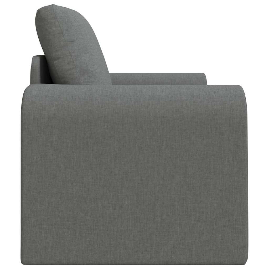 Sofa Bed Dark Grey 98 x 71 x 83 cm Velvet