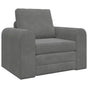 Sofa Bed Dark Grey 98 x 71 x 83 cm Velvet
