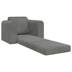 Sofa Bed Dark Grey 98 x 71 x 83 cm Velvet