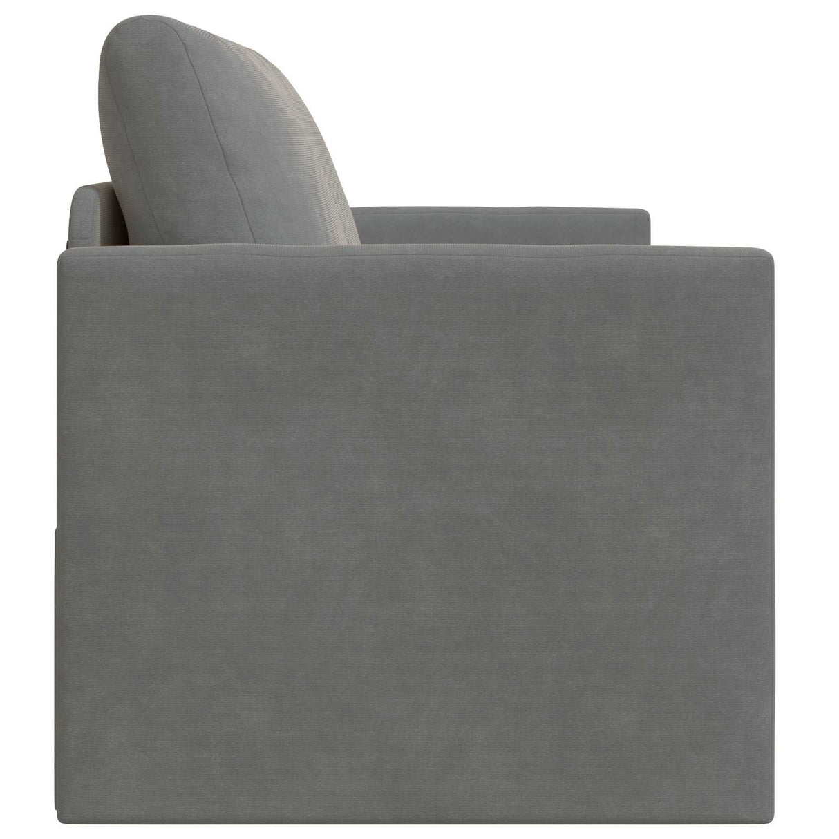 Sofa Bed Dark Grey 124 x 71 x 78 cm Velvet