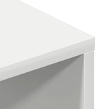 TV Cabinet White 100x40x40 cm Engineered Wood - Low Angle