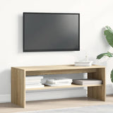 TV Cabinet Sonoma Oak 100x40x40 cm Engineered Wood - Side View