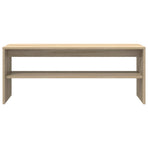 TV Cabinet Sonoma Oak 100x40x40 cm Engineered Wood