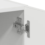 Washing Machine Cabinet White 64x24x190 cm Engineered Wood - Extra Image