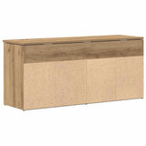 Shoe Bench Artisan Oak 102x30.5x45 cm Engineered Wood