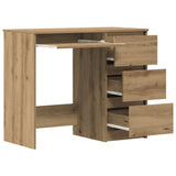 Desk Artisan Oak 90x45x76 cm Engineered Wood - 45-Degree Angle
