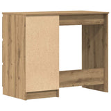 Desk Artisan Oak 90x45x76 cm Engineered Wood - Low Angle