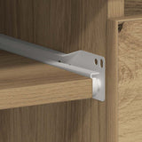 Desk Artisan Oak 90x45x76 cm Engineered Wood - Extra Image
