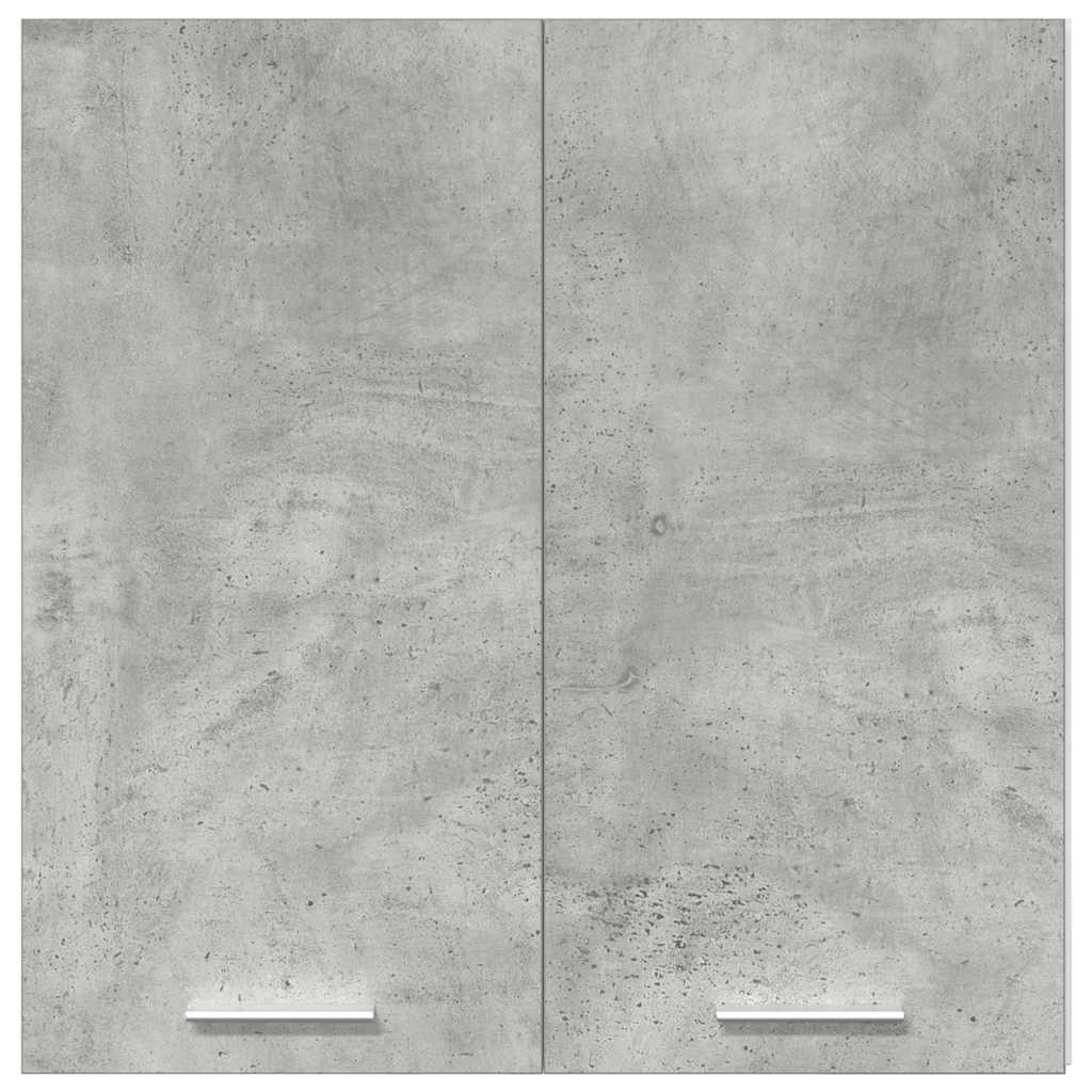 Kitchen Wall Cabinet Concrete Grey 60x31x60 cm Engineered Wood