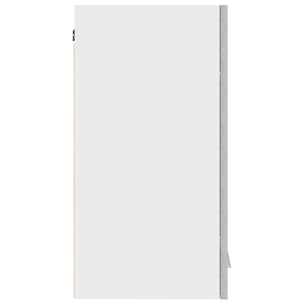 Kitchen Wall Cabinet Concrete Grey 60x31x60 cm Engineered Wood