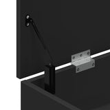 Shoe Bench Black 102x30.5x45 cm Engineered Wood - Extra Image