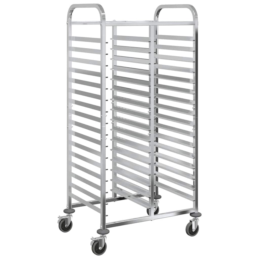 Tray Trolley with 32 GN Containers 75x55x162.5 cm