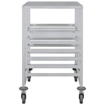 Tray Trolley with 12 GN Containers 75x55x87 cm Stainless Steel