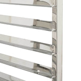 Tray Trolley with 12 GN Containers 75x55x87 cm Stainless Steel - Extra Image