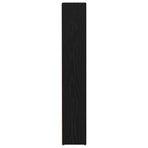 CD Cabinets 2 pcs Black Oak 21x16x93.5 cm Engineered Wood