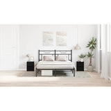 Bedside Cabinet 2 pcs Black Oak 30 x 30 x 40 cm Engineered Wood - Extra Image