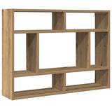Wall Shelf Artisan Oak 75x16x55 cm Engineered Wood