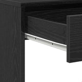 Desk Black Oak 101x50x76.5 cm Engineered Wood - Extra Image