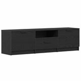 TV Cabinet with Drawer Black 140 x 35 x 40 cm Engineered wood - Front View