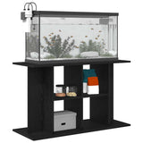 Aquarium Stand Black Oak 100x40x60 cm Engineered Wood - Top-Down View