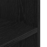 Aquarium Stand Black Oak 100x40x60 cm Engineered Wood - Low Angle