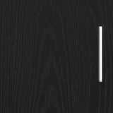 Aquarium Stand Black Oak 121x41x58 cm Engineered Wood